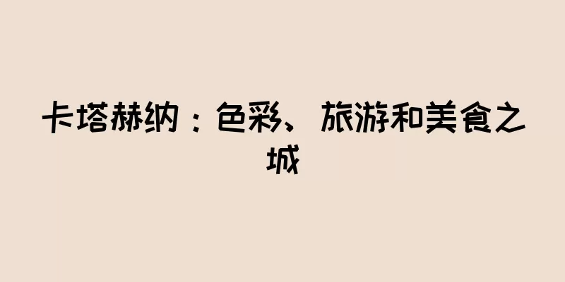 卡塔赫纳：色彩、旅游和美食之城